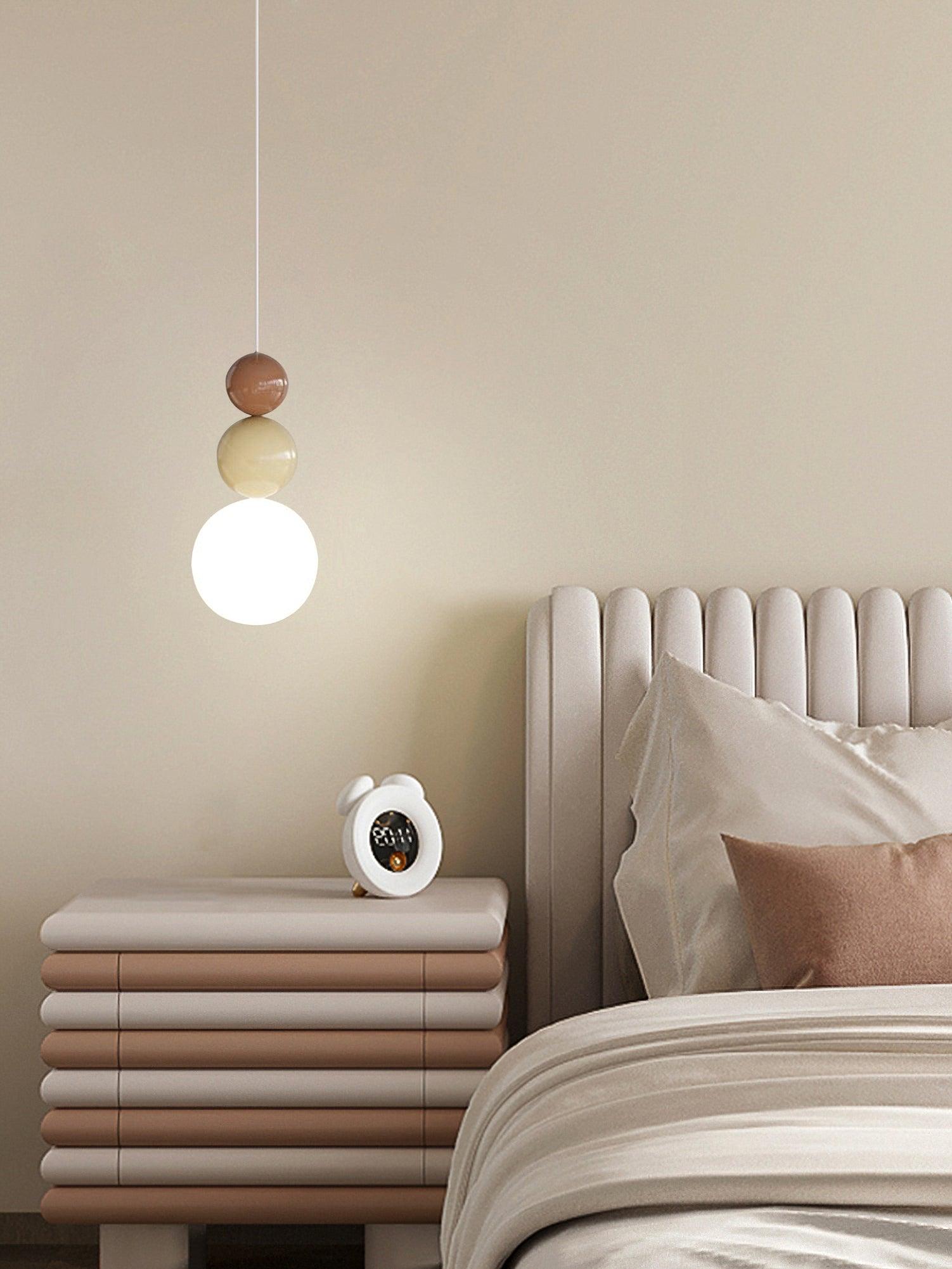 Elynd Acrylic Three Ball Pendant Lamp-Neutral Decor