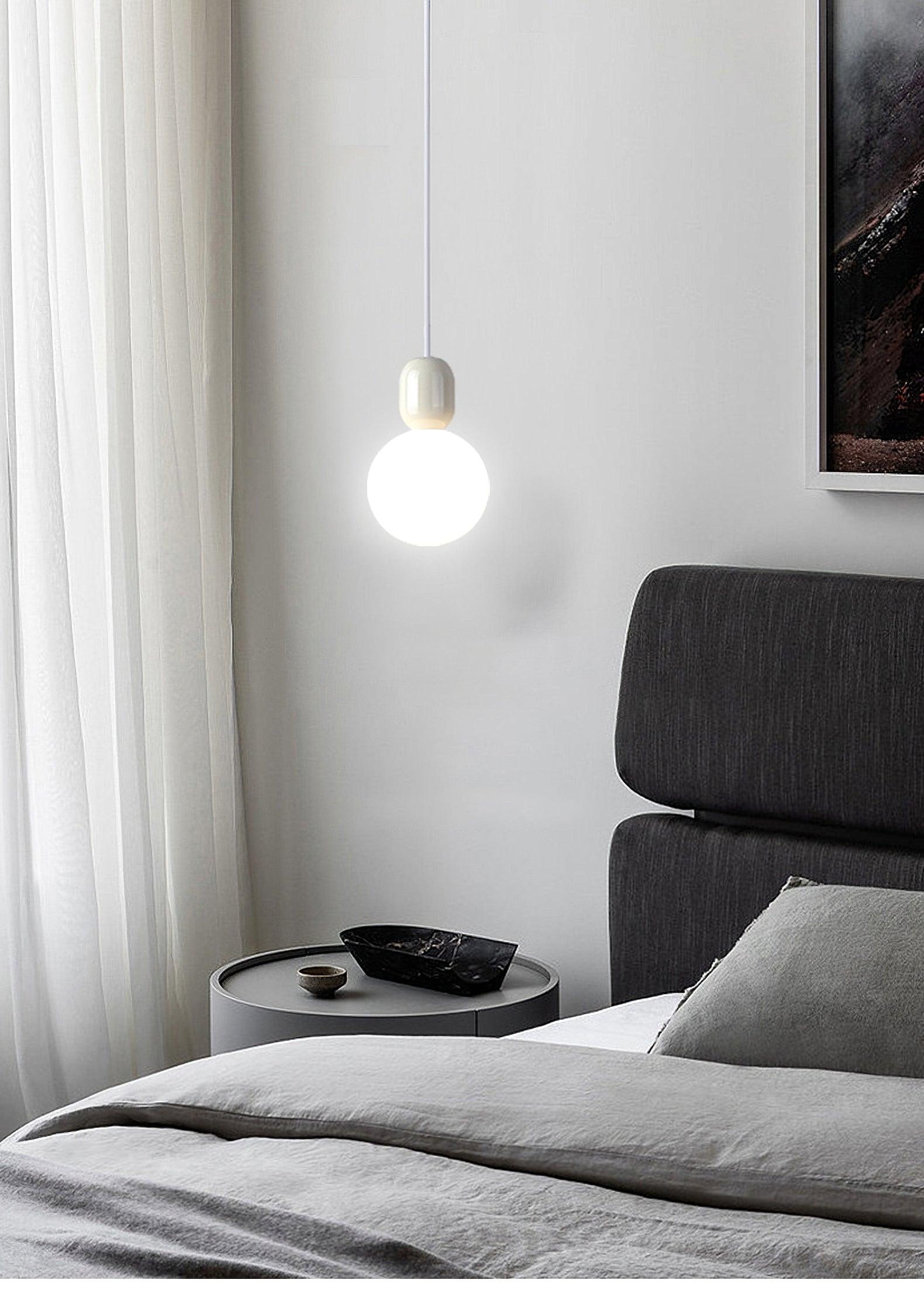 Althean Acrylic Classic Pendant Light-Neutral Decor