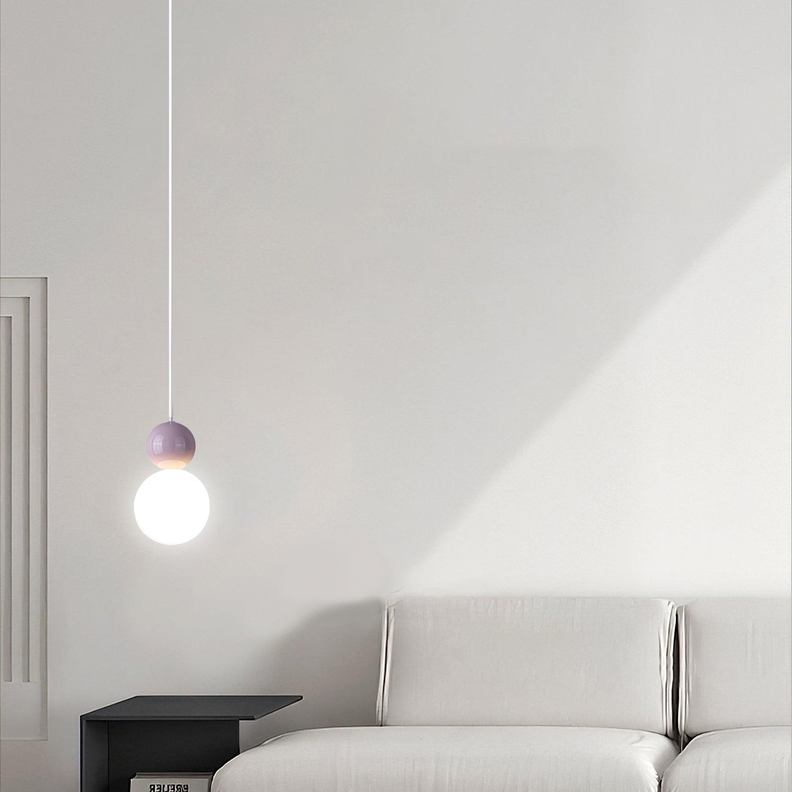 Althean Acrylic Classic Pendant Light-Neutral Decor