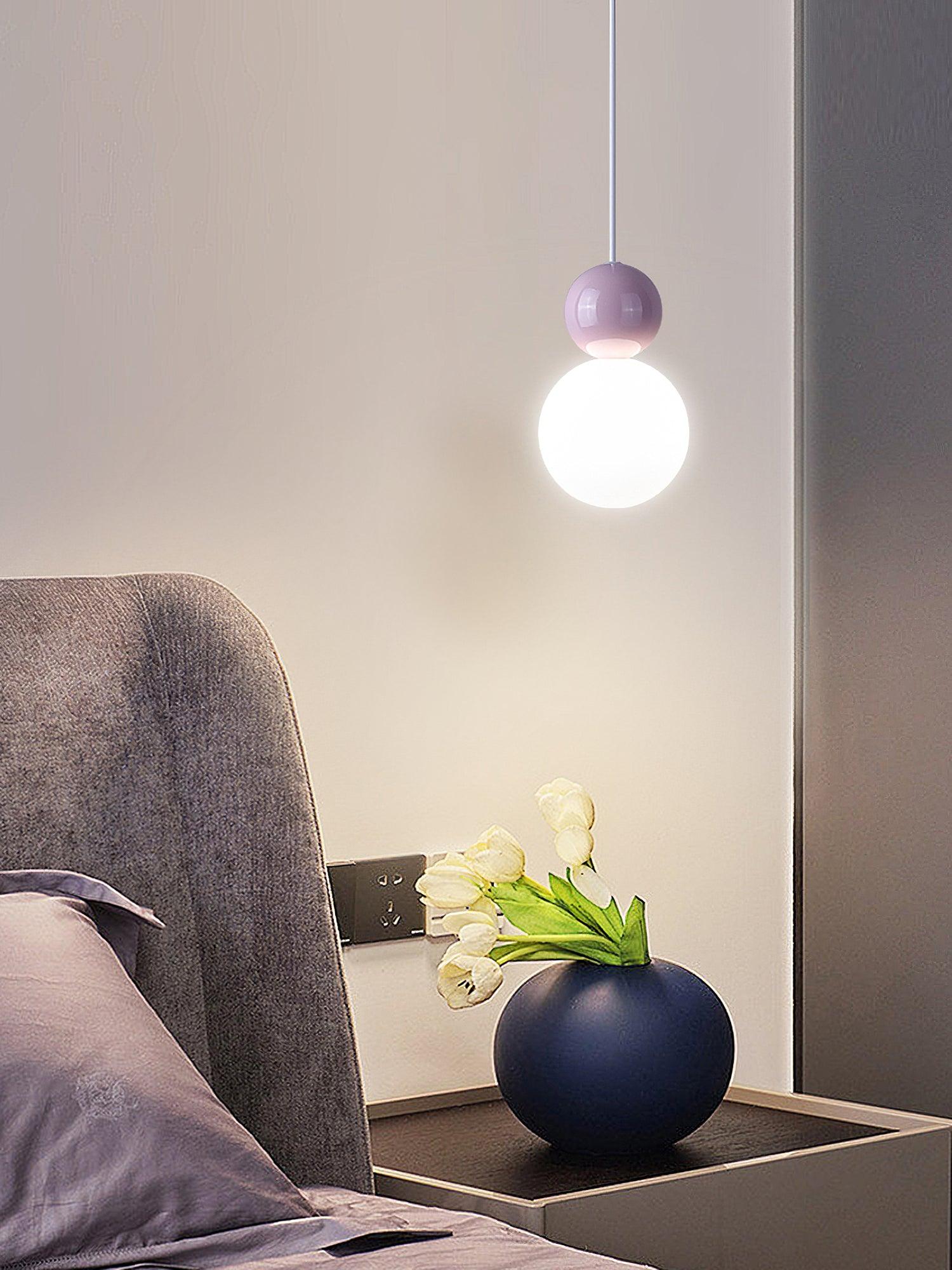 Althean Acrylic Classic Pendant Light-Neutral Decor