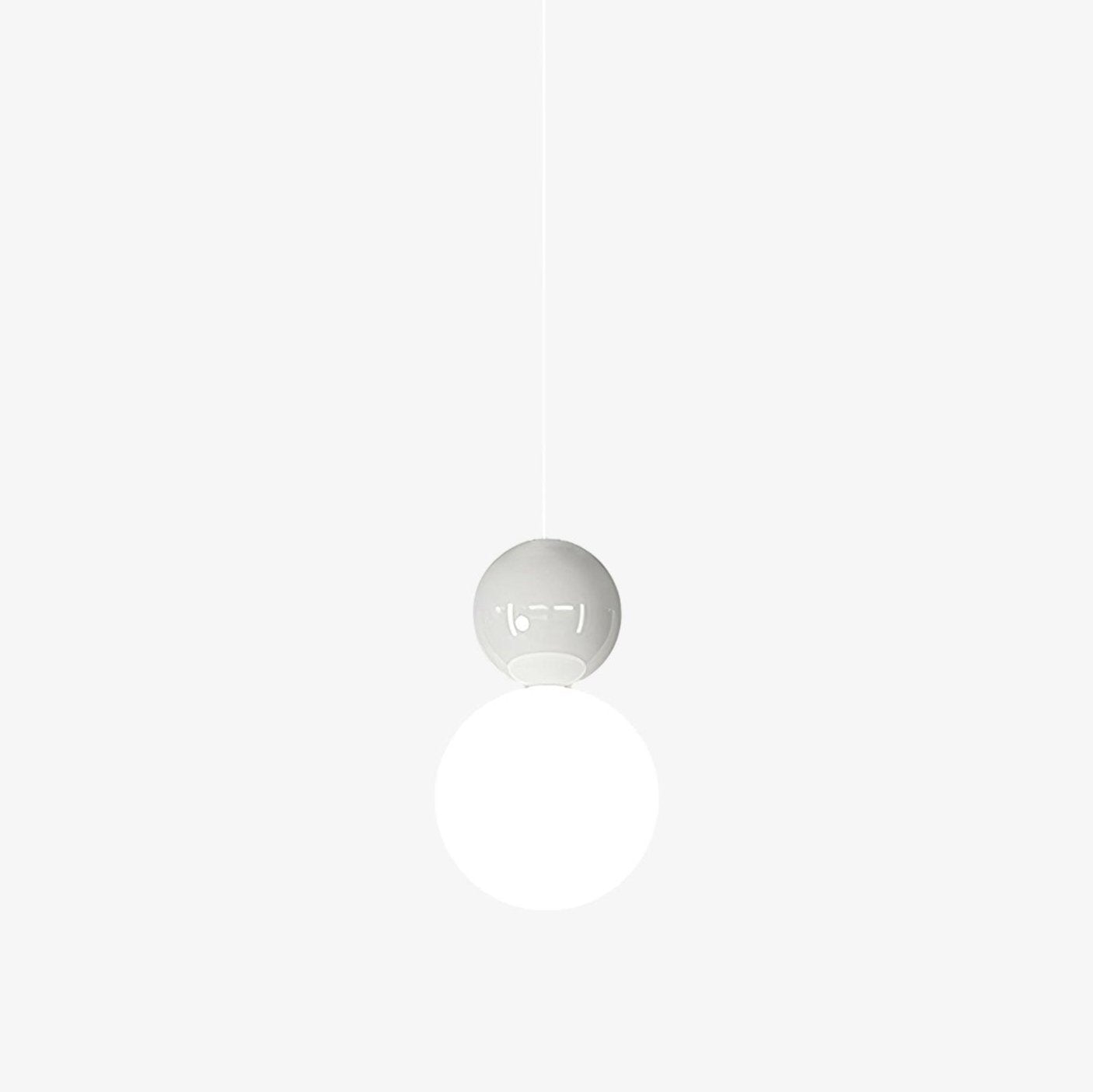 Althean Acrylic Classic Pendant Light-Neutral Decor