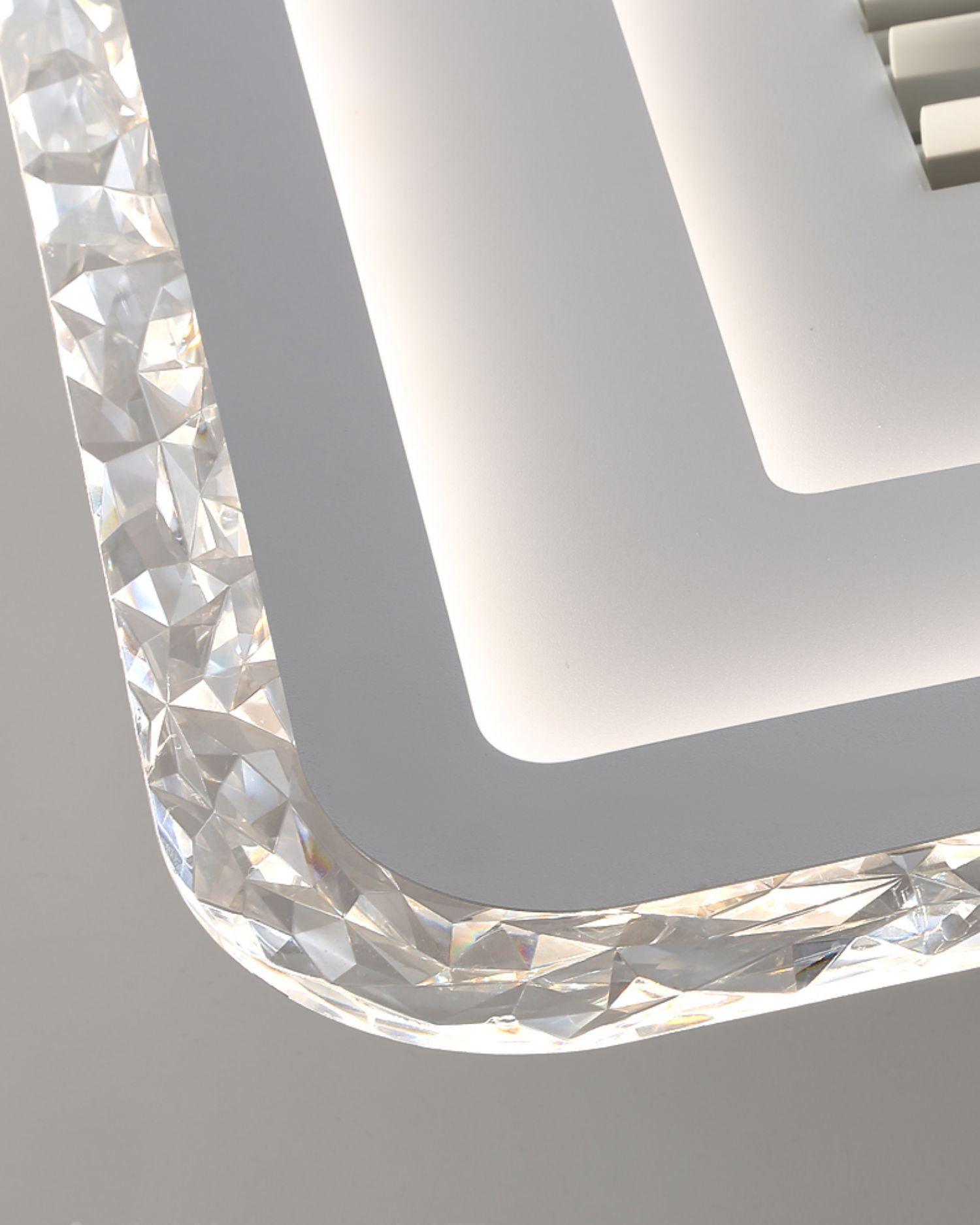 Ulthaara Modern Minimalist Ultrathin Rectangle Ceiling Lamp-Neutral Decor
