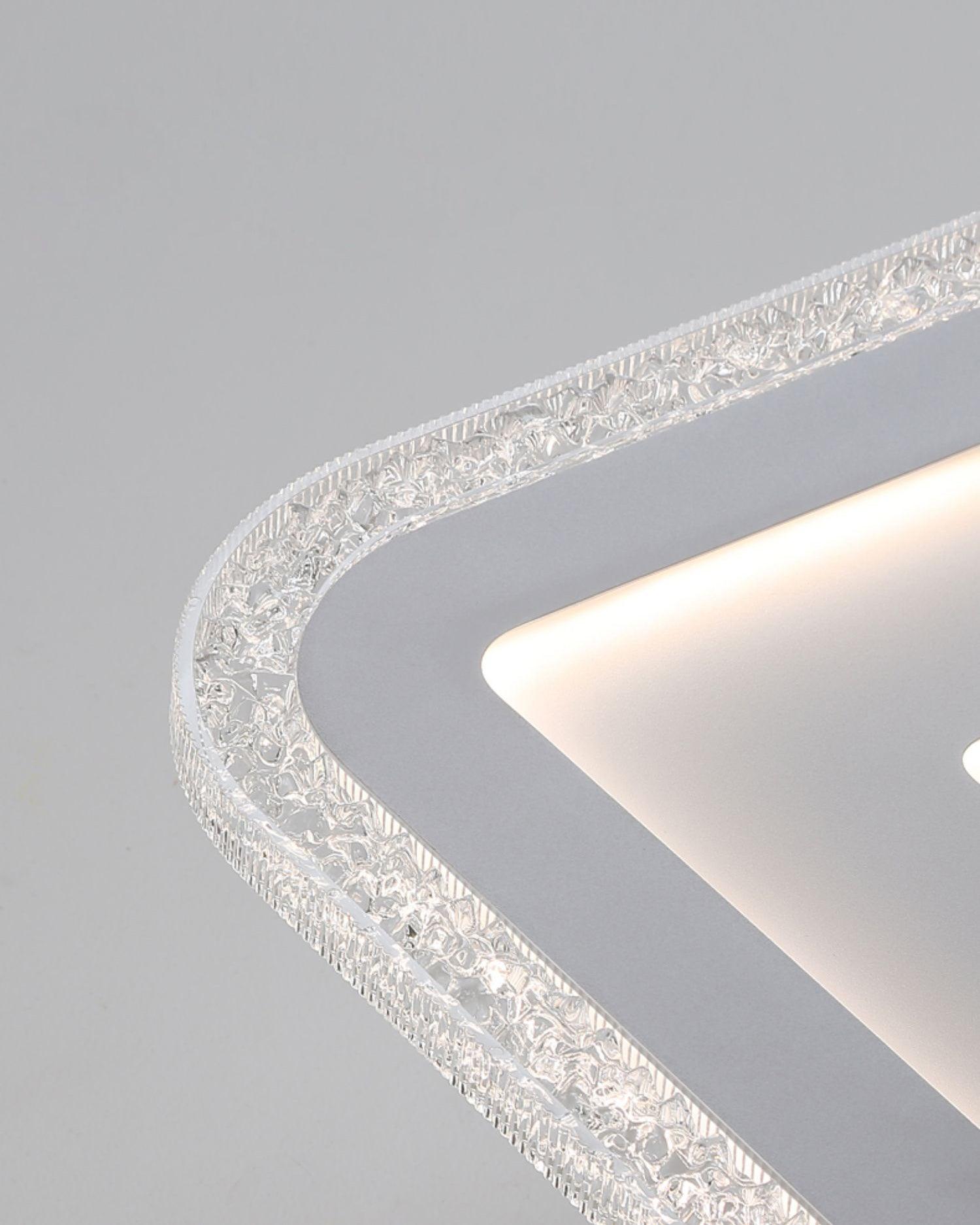 Ulthaara Modern Minimalist Ultrathin Rectangle Ceiling Lamp-Neutral Decor