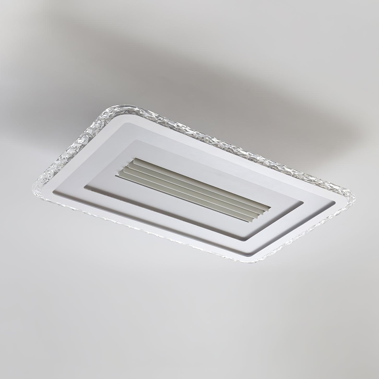 Ulthaara Modern Minimalist Ultrathin Rectangle Ceiling Lamp-Neutral Decor