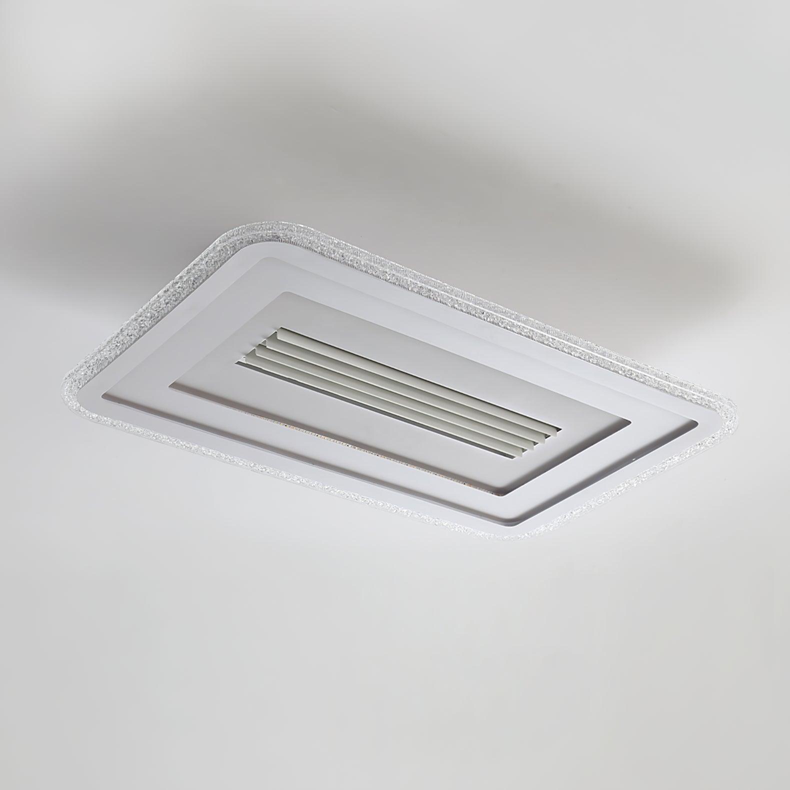Ulthaara Modern Minimalist Ultrathin Rectangle Ceiling Lamp-Neutral Decor