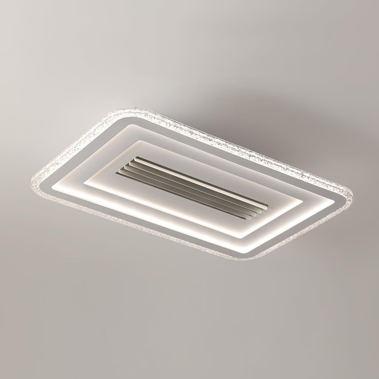 Ulthaara Modern Minimalist Ultrathin Rectangle Ceiling Lamp-Neutral Decor