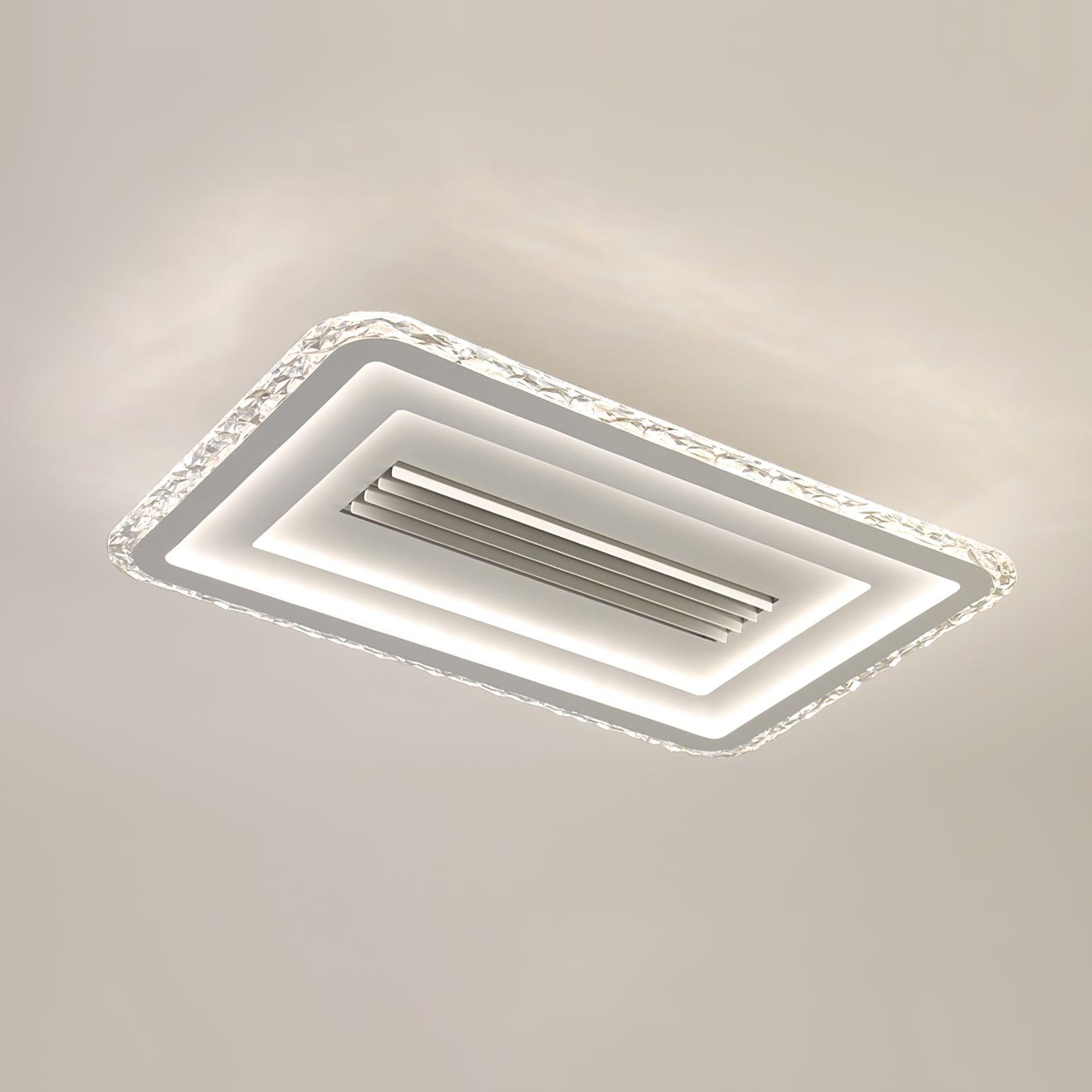 Ulthaara Modern Minimalist Ultrathin Rectangle Ceiling Lamp-Neutral Decor