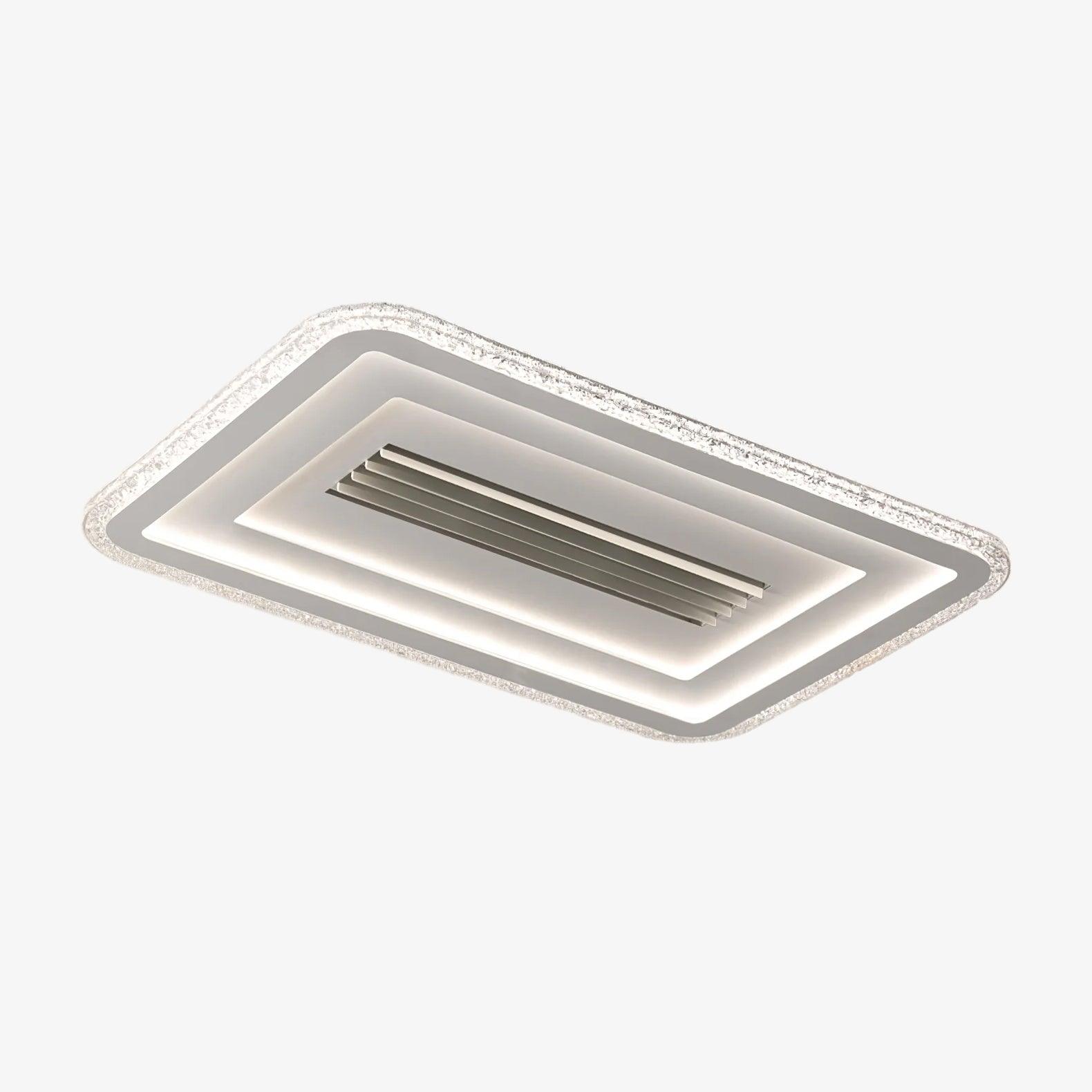 Ulthaara Modern Minimalist Ultrathin Rectangle Ceiling Lamp-Neutral Decor