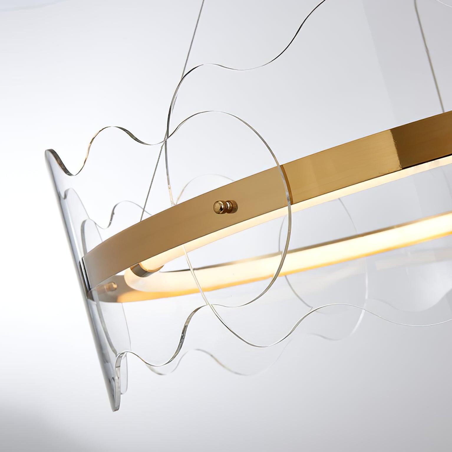 Vitalir Modern Acrylic Chandelier-Neutral Decor