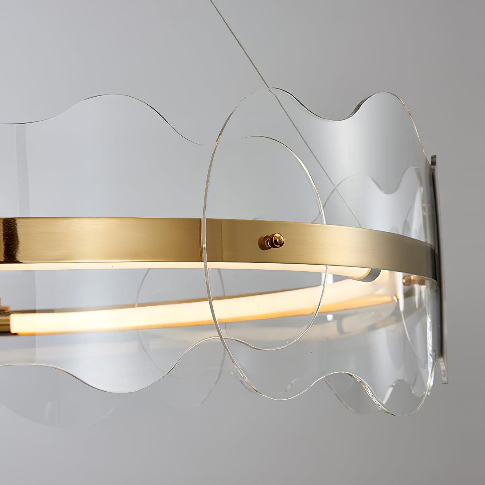 Vitalir Modern Acrylic Chandelier-Neutral Decor