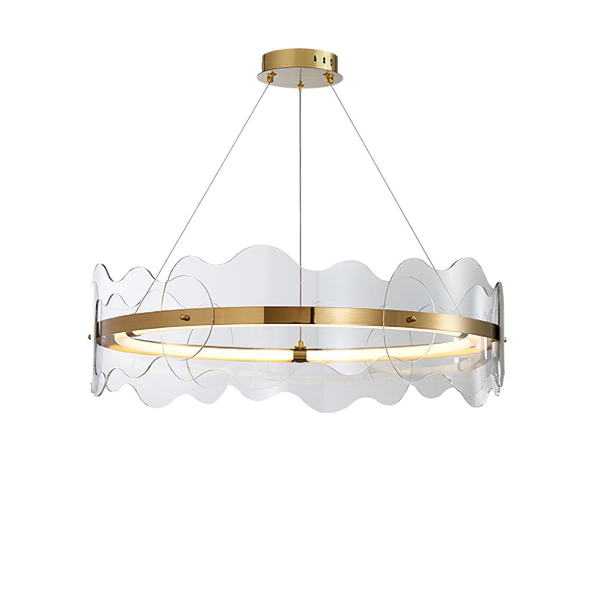 Vitalir Modern Acrylic Chandelier-Neutral Decor