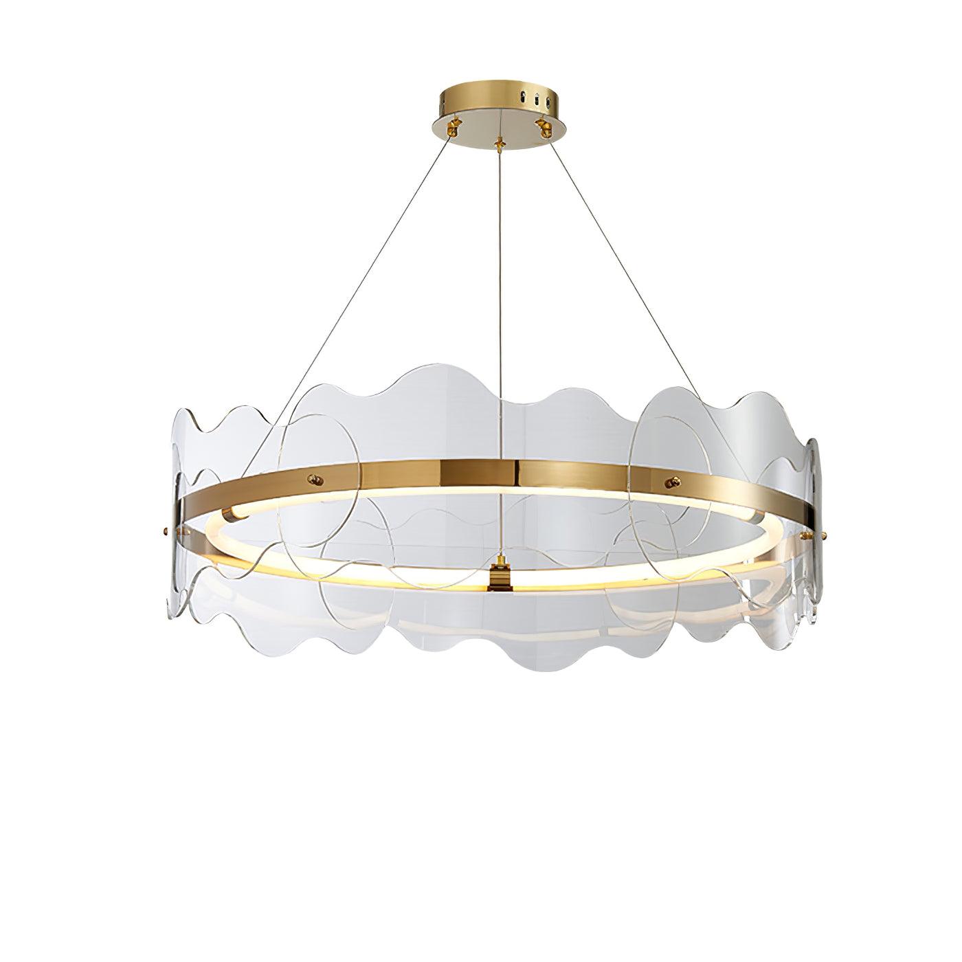 Vitalir Modern Acrylic Chandelier-Neutral Decor