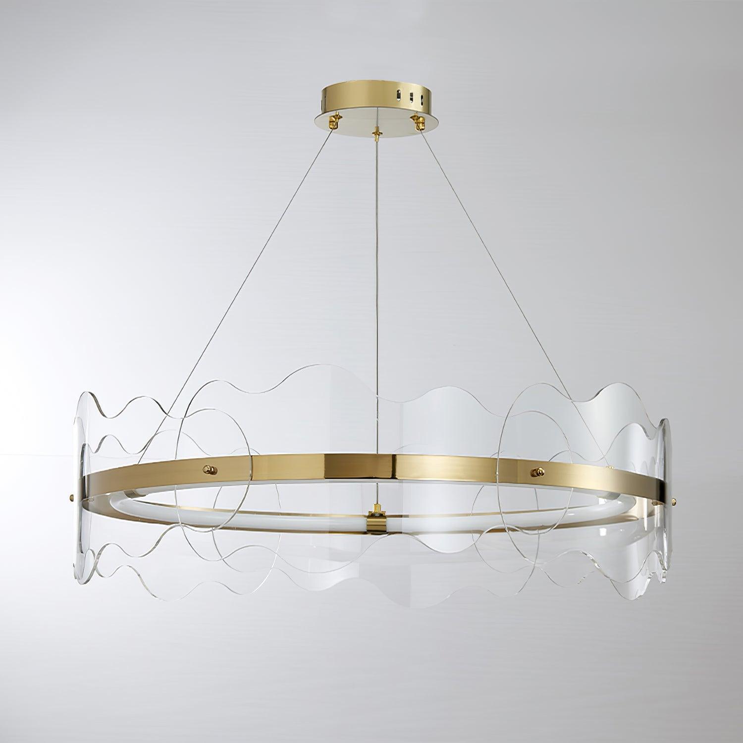 Vitalir Modern Acrylic Chandelier-Neutral Decor