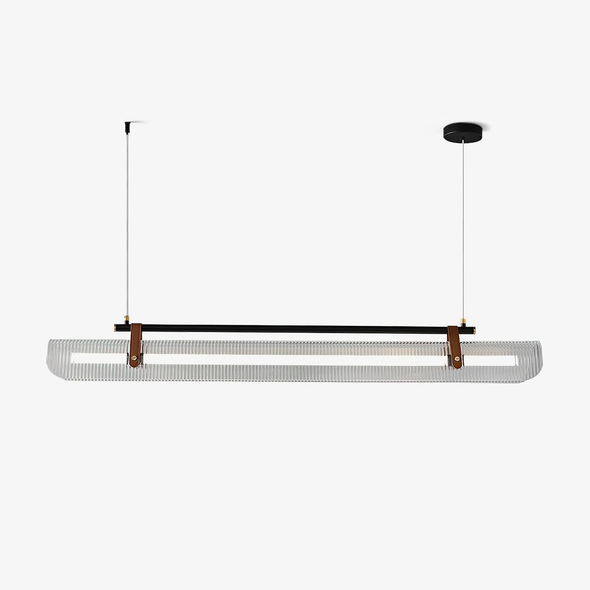 Lustra Pendant Lamp Acrylic Linear Modern for Dining Room-Neutral Decor