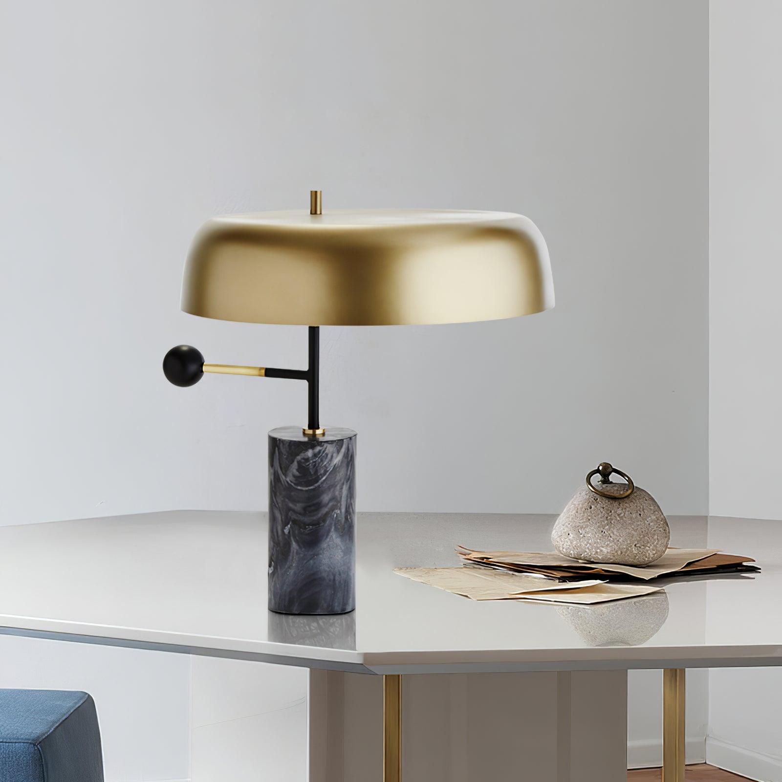 Vovena Marble Table Lamp-Neutral Decor