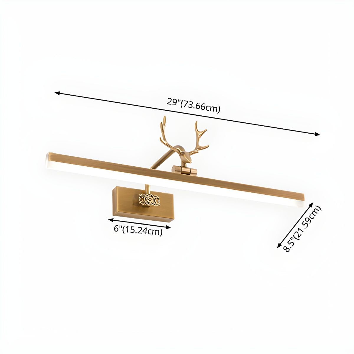 Orlirira Modern Minimalist Art Wall Lamp-Neutral Decor