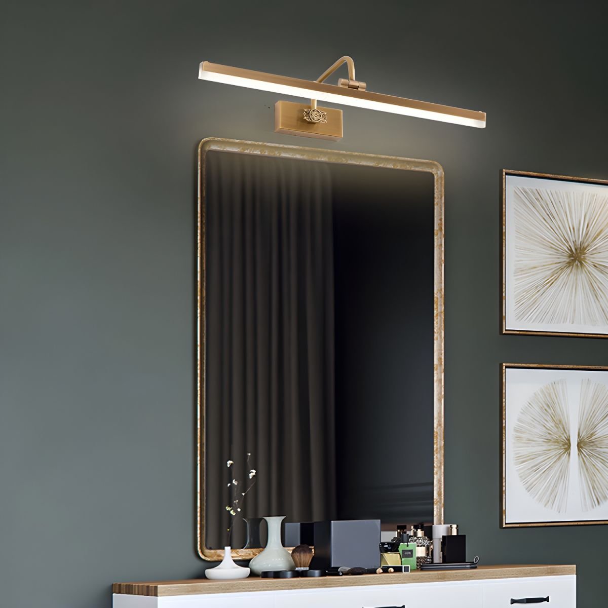 Orlirira Modern Minimalist Art Wall Lamp-Neutral Decor