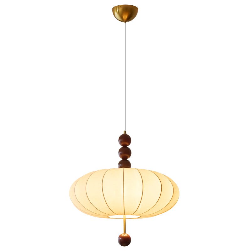 Koda Vintage Fabric Pendant Light-Neutral Decor