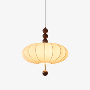 Koda Vintage Fabric Pendant Light-Neutral Decor