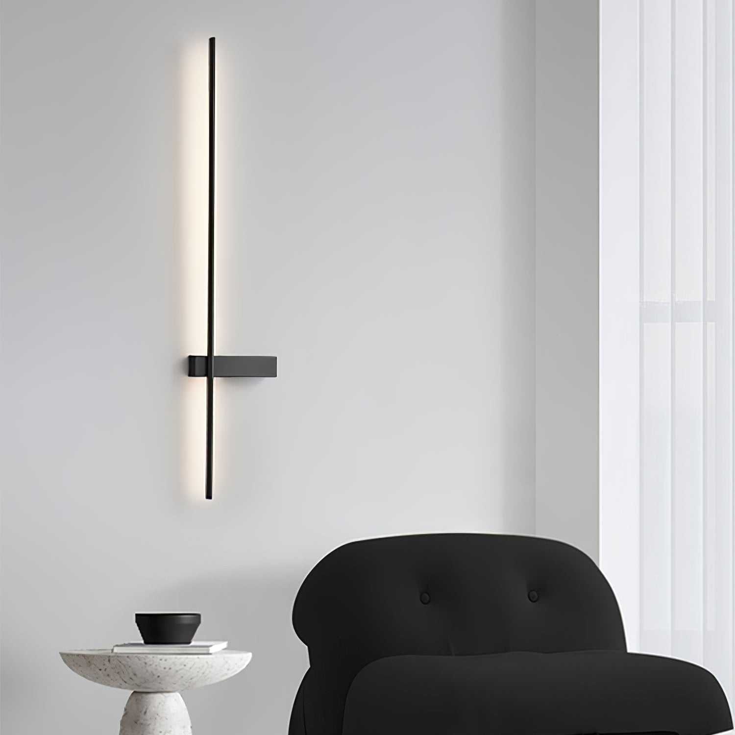 Voraee Modern Minimalist Linear Sconce Wall lamp-Neutral Decor
