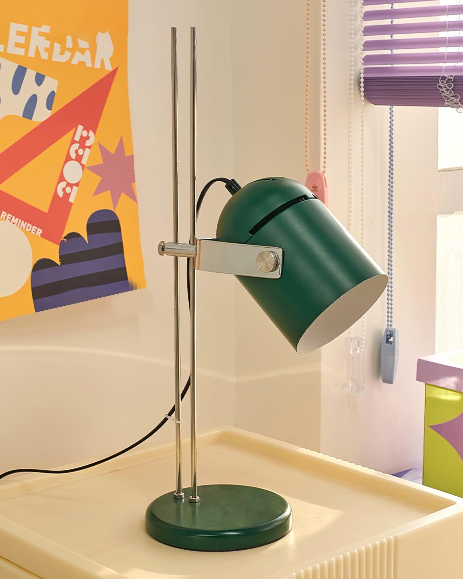 Kerion Industrial Retro Table Lamp-Neutral Decor