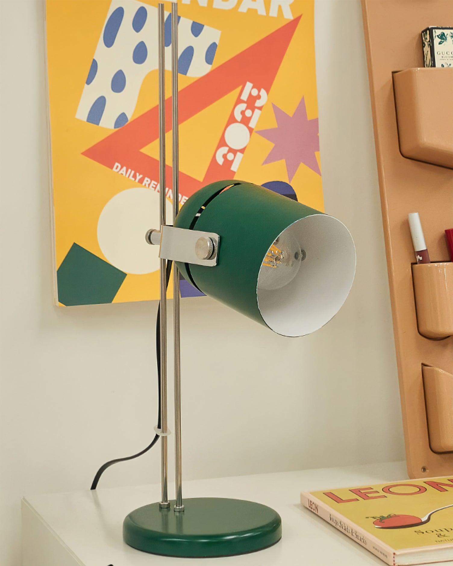 Kerion Industrial Retro Table Lamp-Neutral Decor