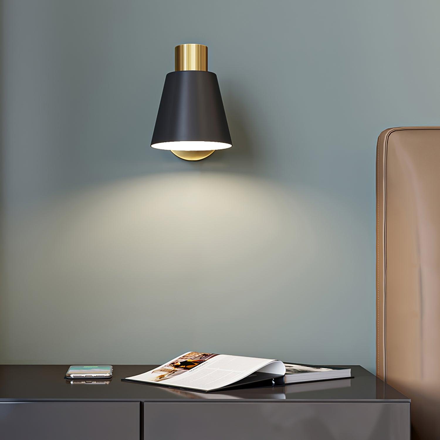 Eurmiros Modern Minimalist Adjustable Armed Wall Lamp-Neutral Decor