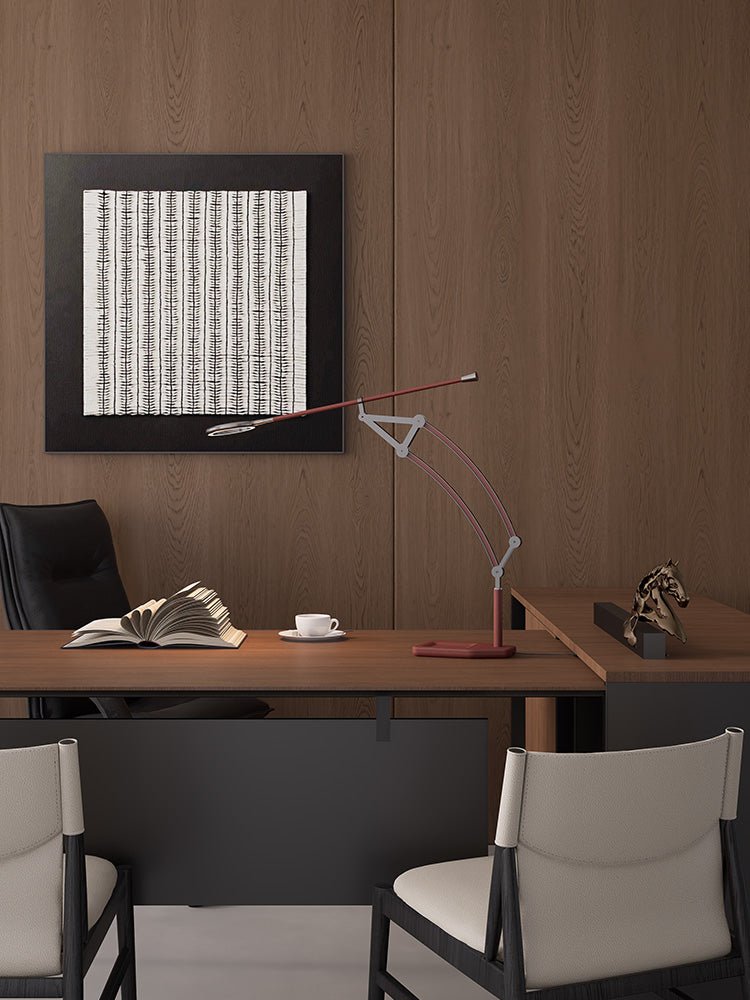 Adjustable Articulated Task Lamp-Neutral Decor