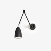 Ulrinel Adjustable Swing Arm Wall Lamp-Neutral Decor