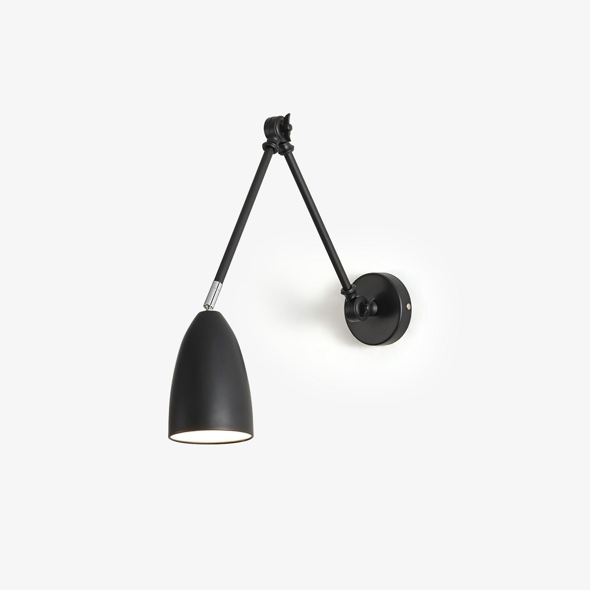 Ulrinel Adjustable Swing Arm Wall Lamp-Neutral Decor