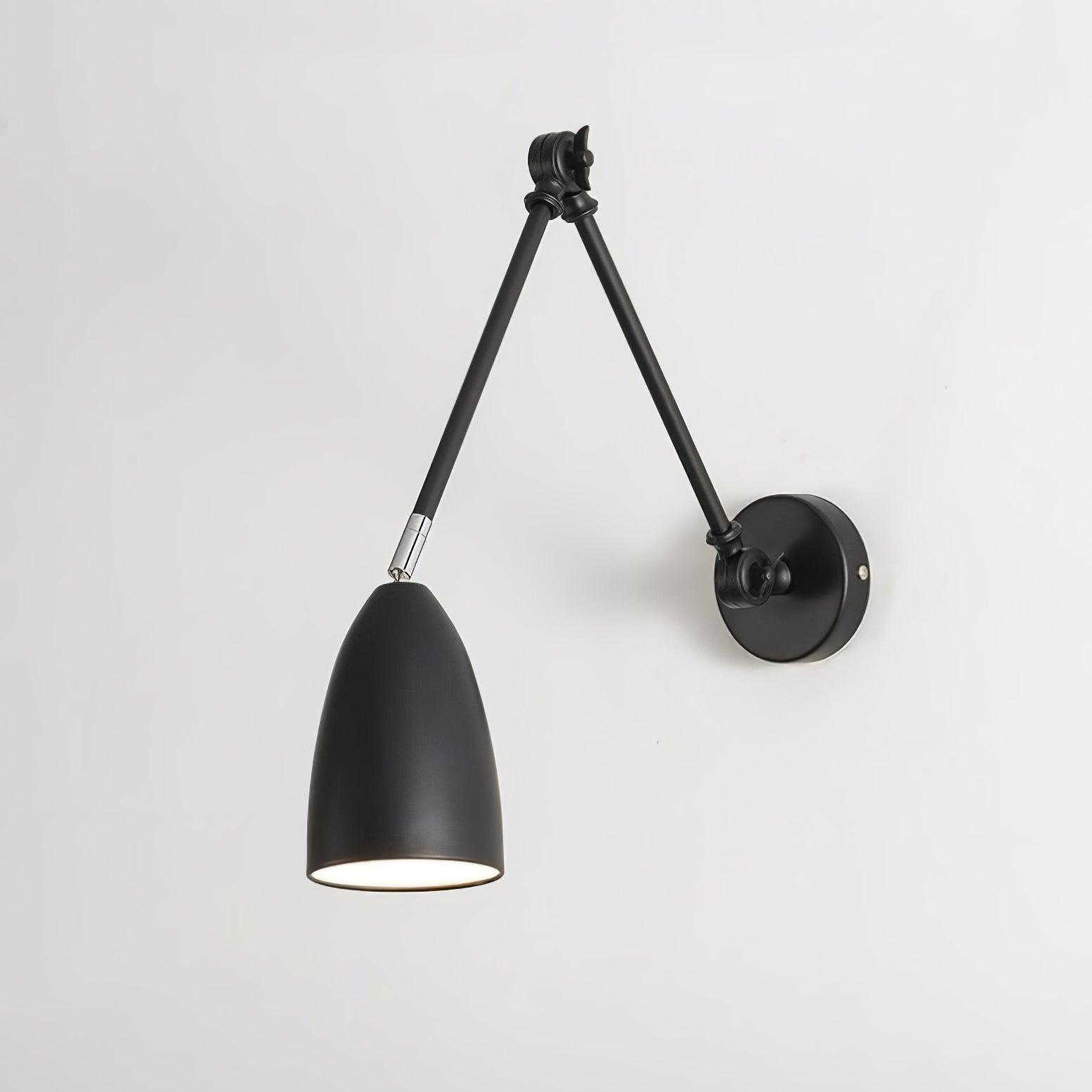 Ulrinel Adjustable Swing Arm Wall Lamp-Neutral Decor