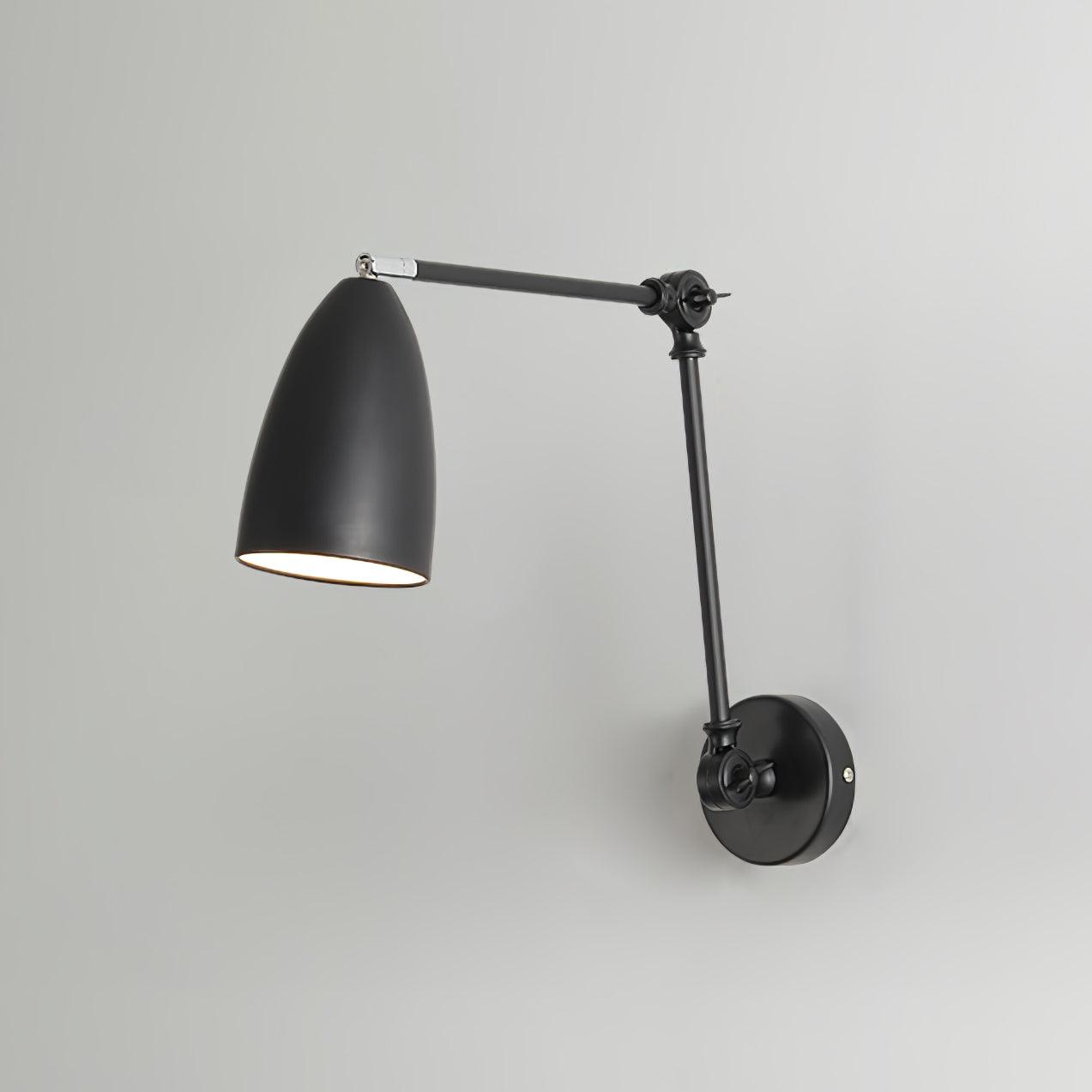 Ulrinel Adjustable Swing Arm Wall Lamp-Neutral Decor