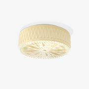 Solara Ceiling Lamp Glass Shade and Acrylic Modern Mooncake-Neutral Decor