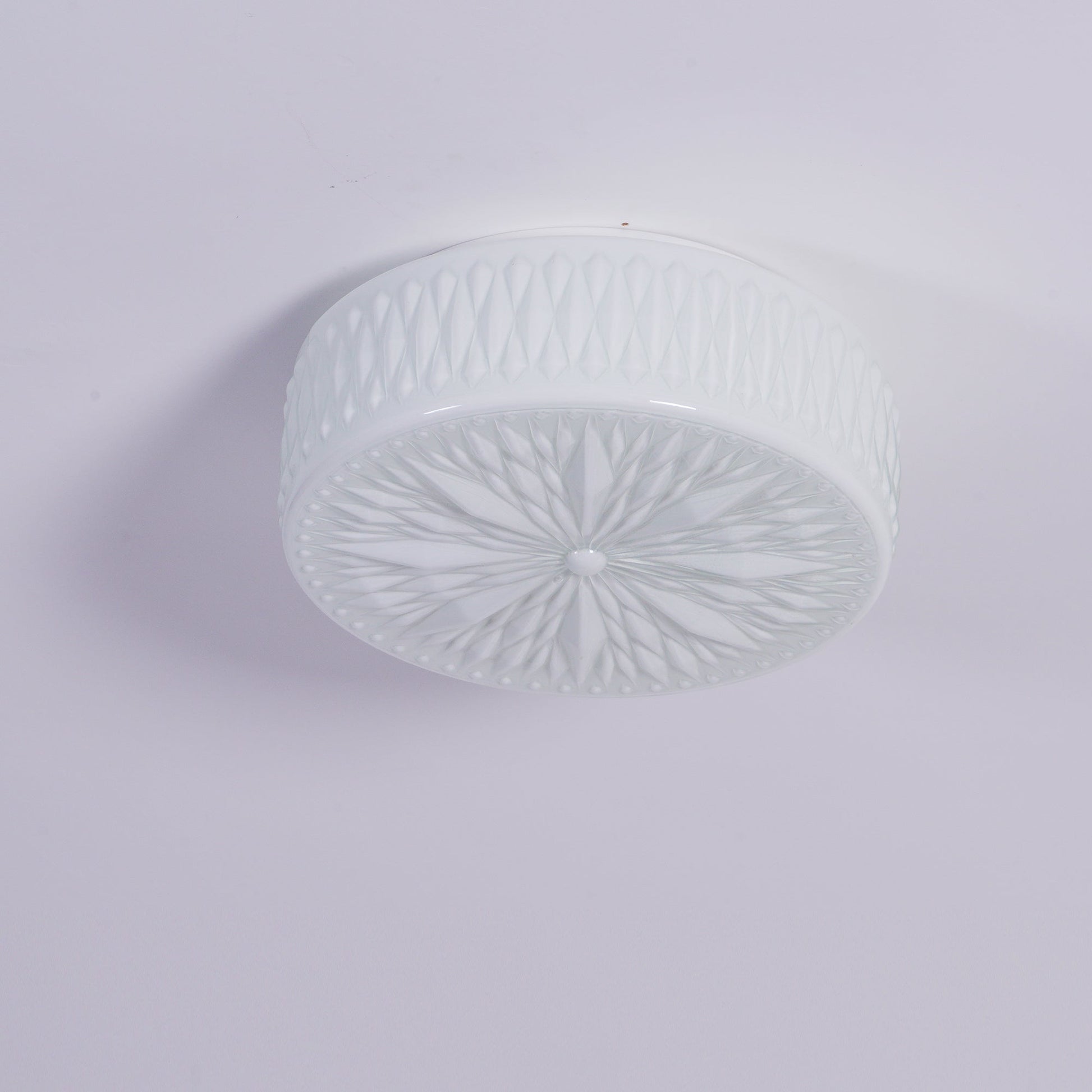 Solara Ceiling Lamp Glass Shade and Acrylic Modern Mooncake-Neutral Decor
