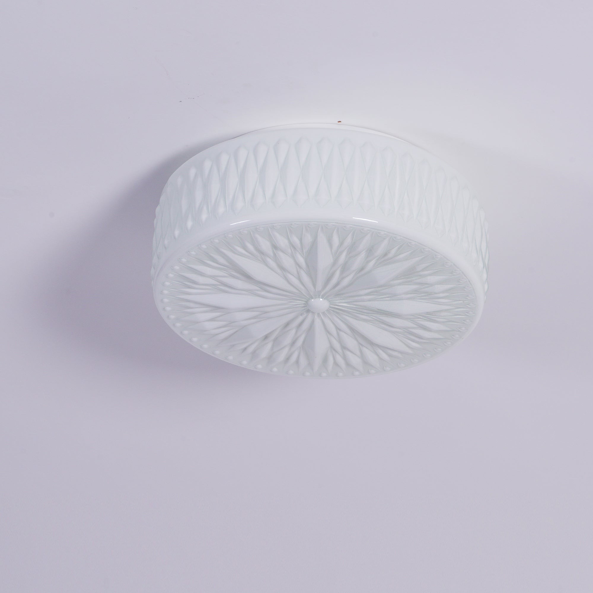 Solara Ceiling Lamp Glass Shade and Acrylic Modern Mooncake-Neutral Decor
