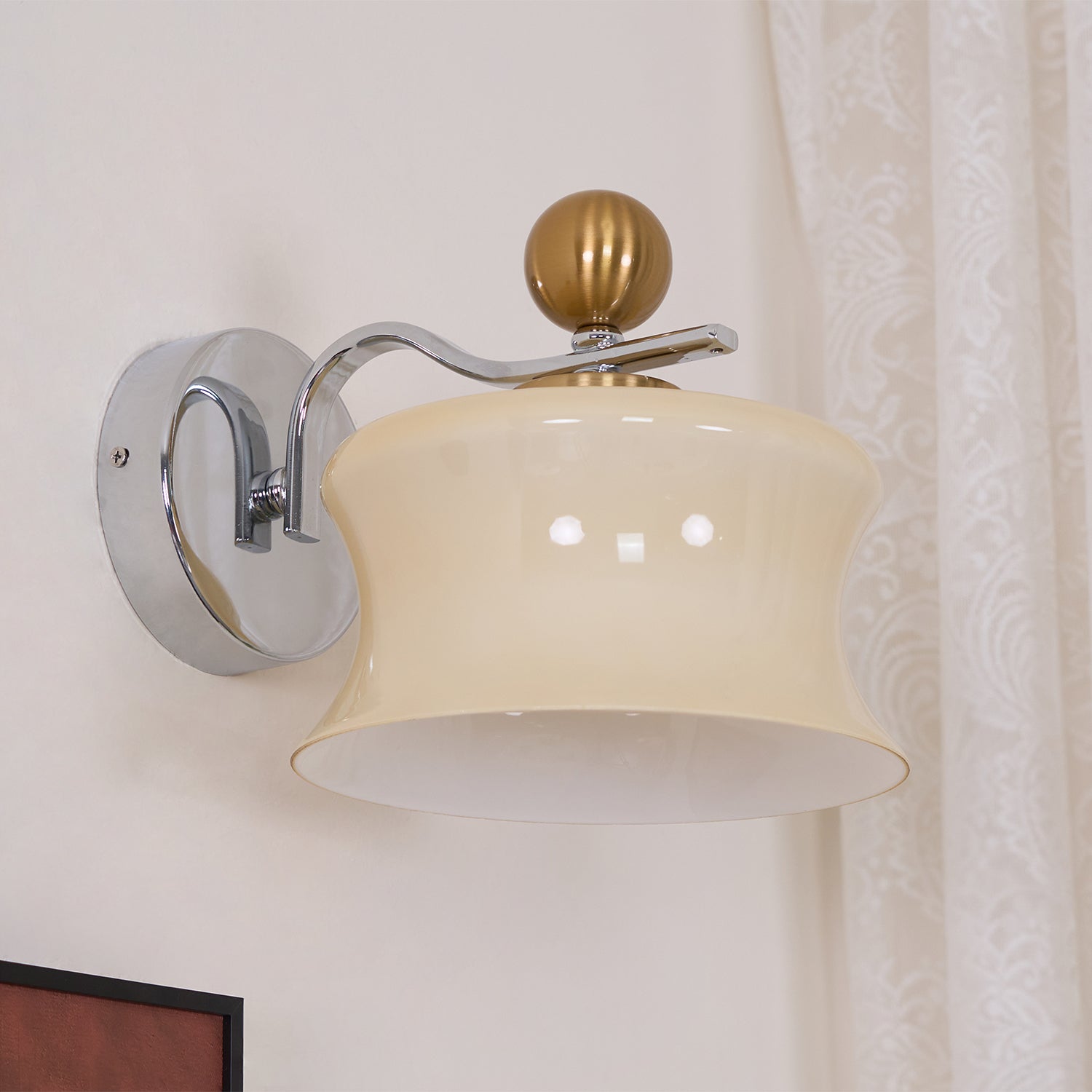 Blux Nordic Art Glass Sconce Wall lamp-Neutral Decor