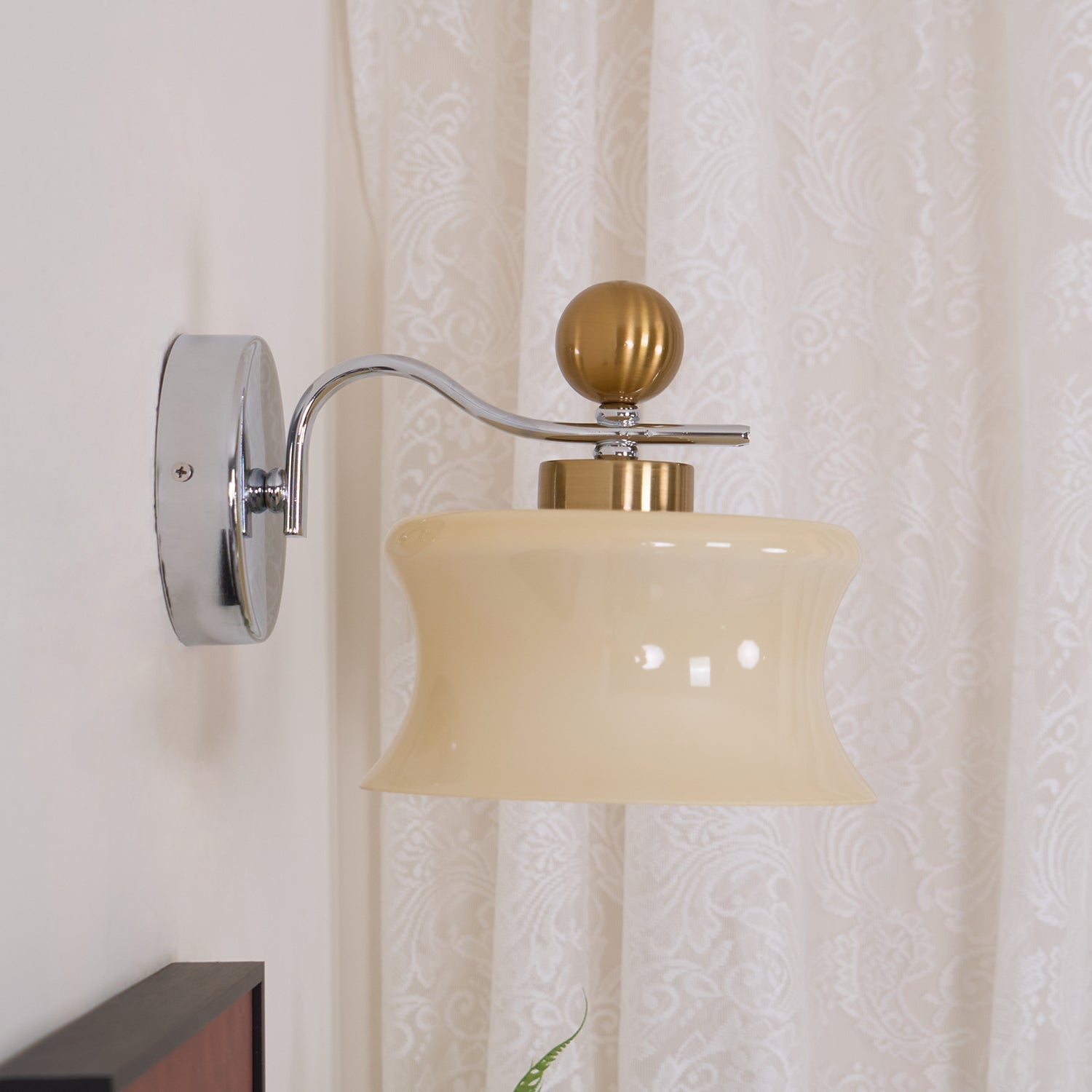 Blux Nordic Art Glass Sconce Wall lamp-Neutral Decor