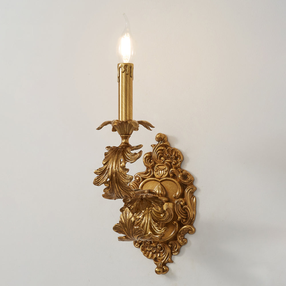 Full view of the Adriana Baroque Wall Lamp.