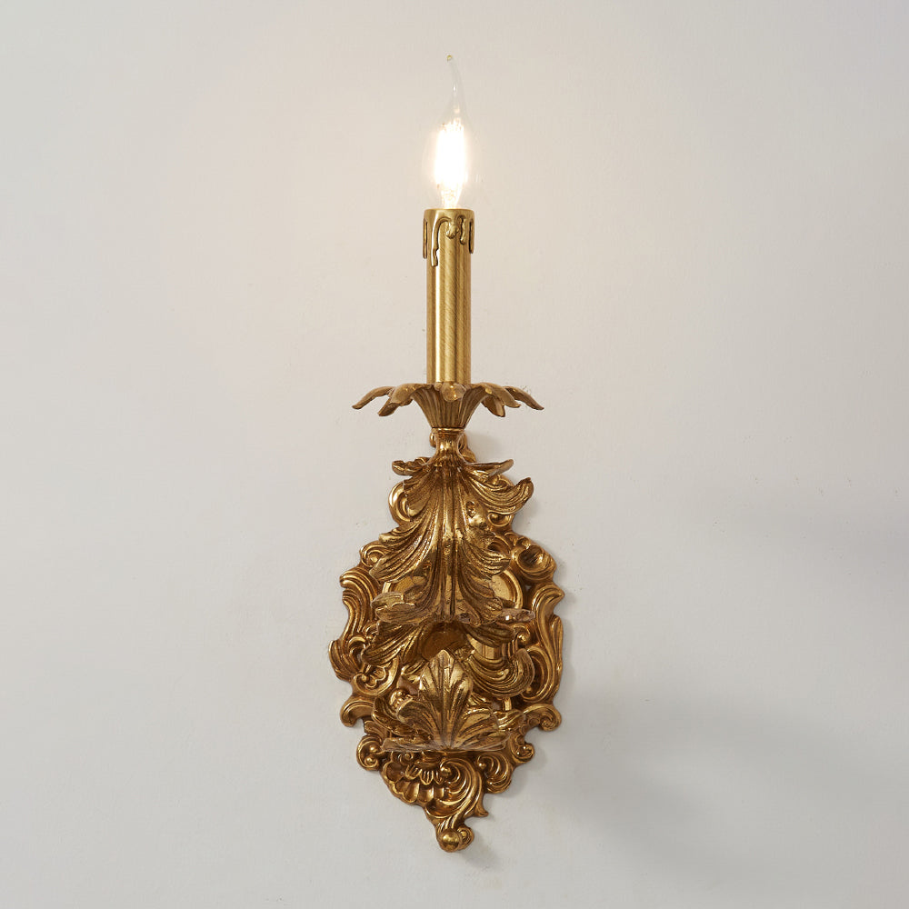 The lamp in a home interior to show scale and style.