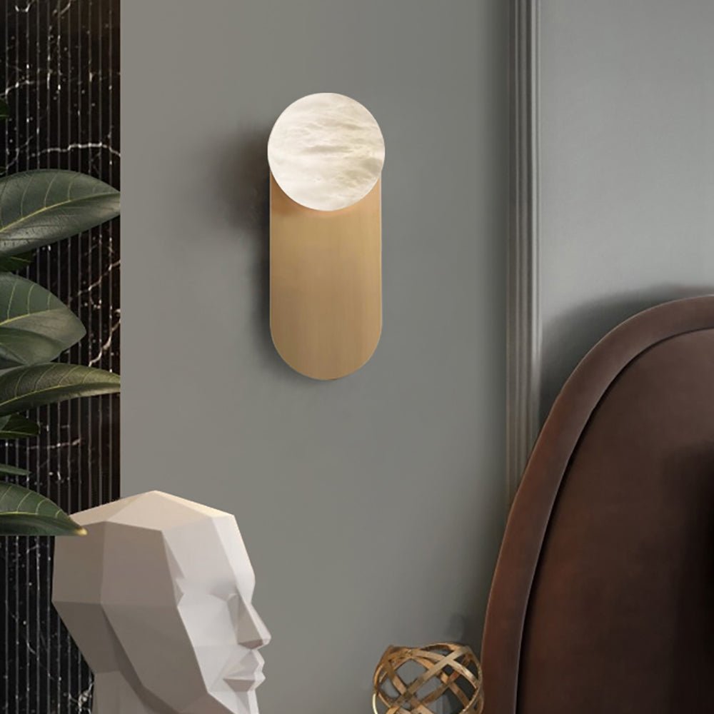 Cuzorion Alabaster Wall Light-Neutral Decor
