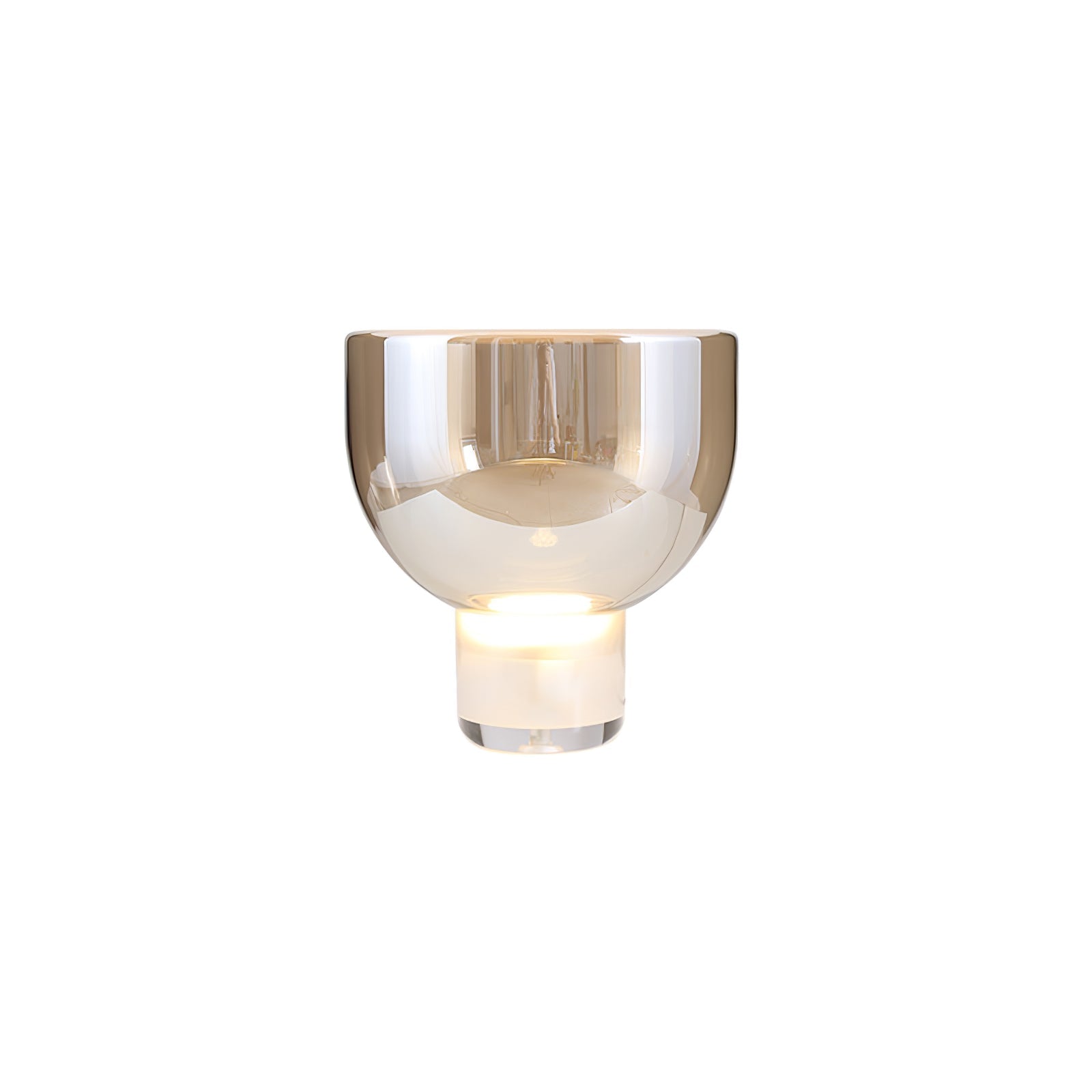 Cavm Glass Elegant Table Lamp-Neutral Decor