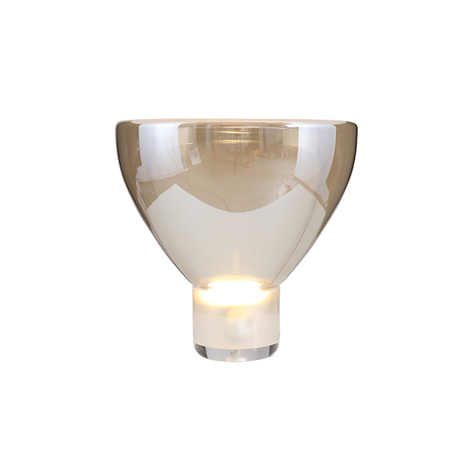 Cavm Glass Elegant Table Lamp-Neutral Decor
