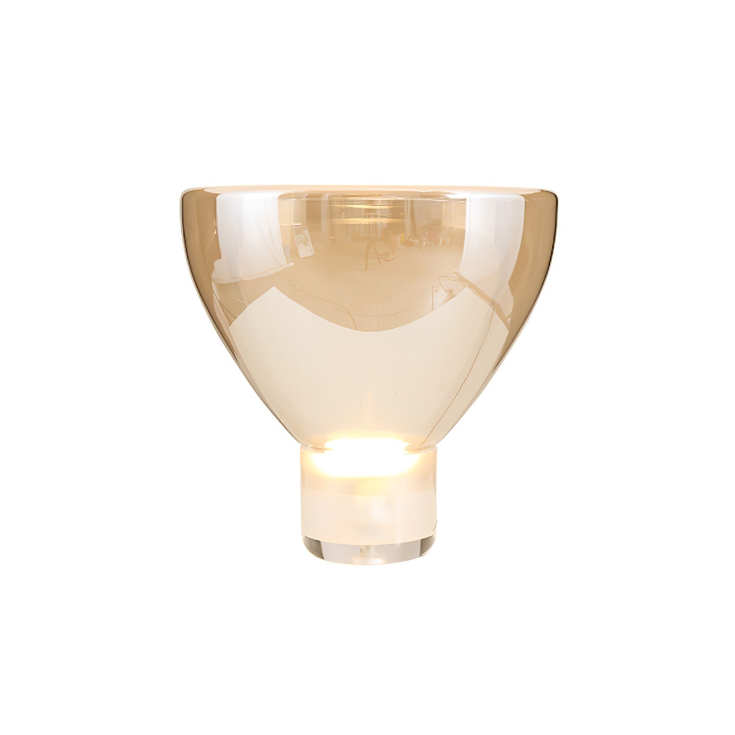 Cavm Glass Elegant Table Lamp-Neutral Decor