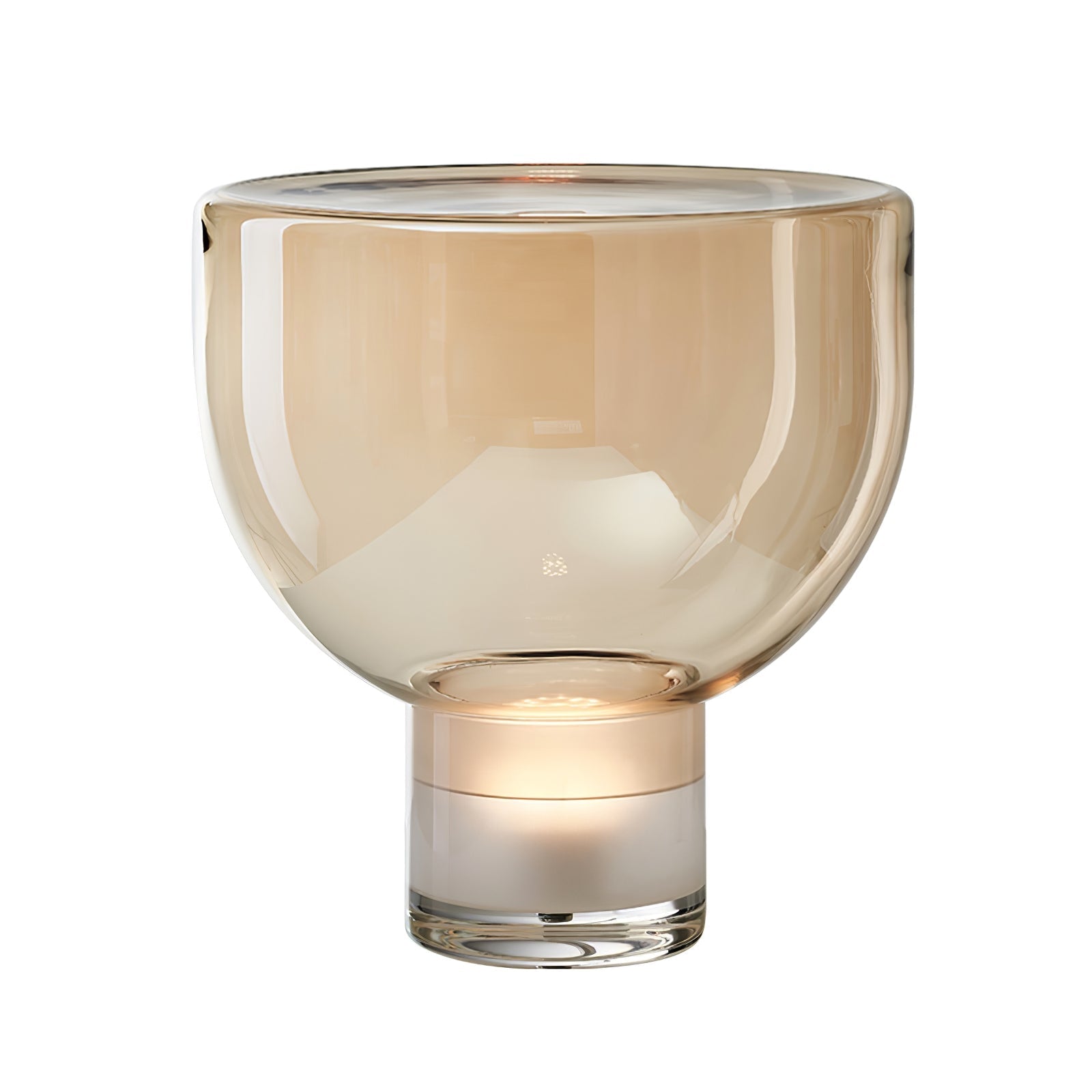 Cavm Glass Elegant Table Lamp-Neutral Decor