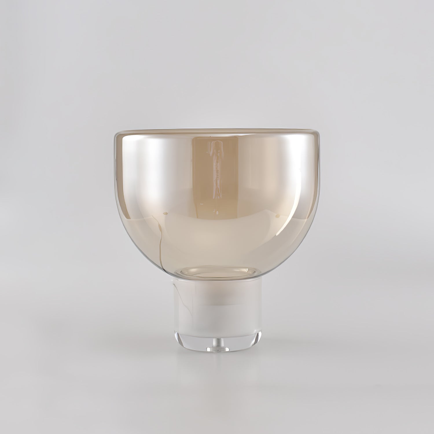 Cavm Glass Elegant Table Lamp-Neutral Decor