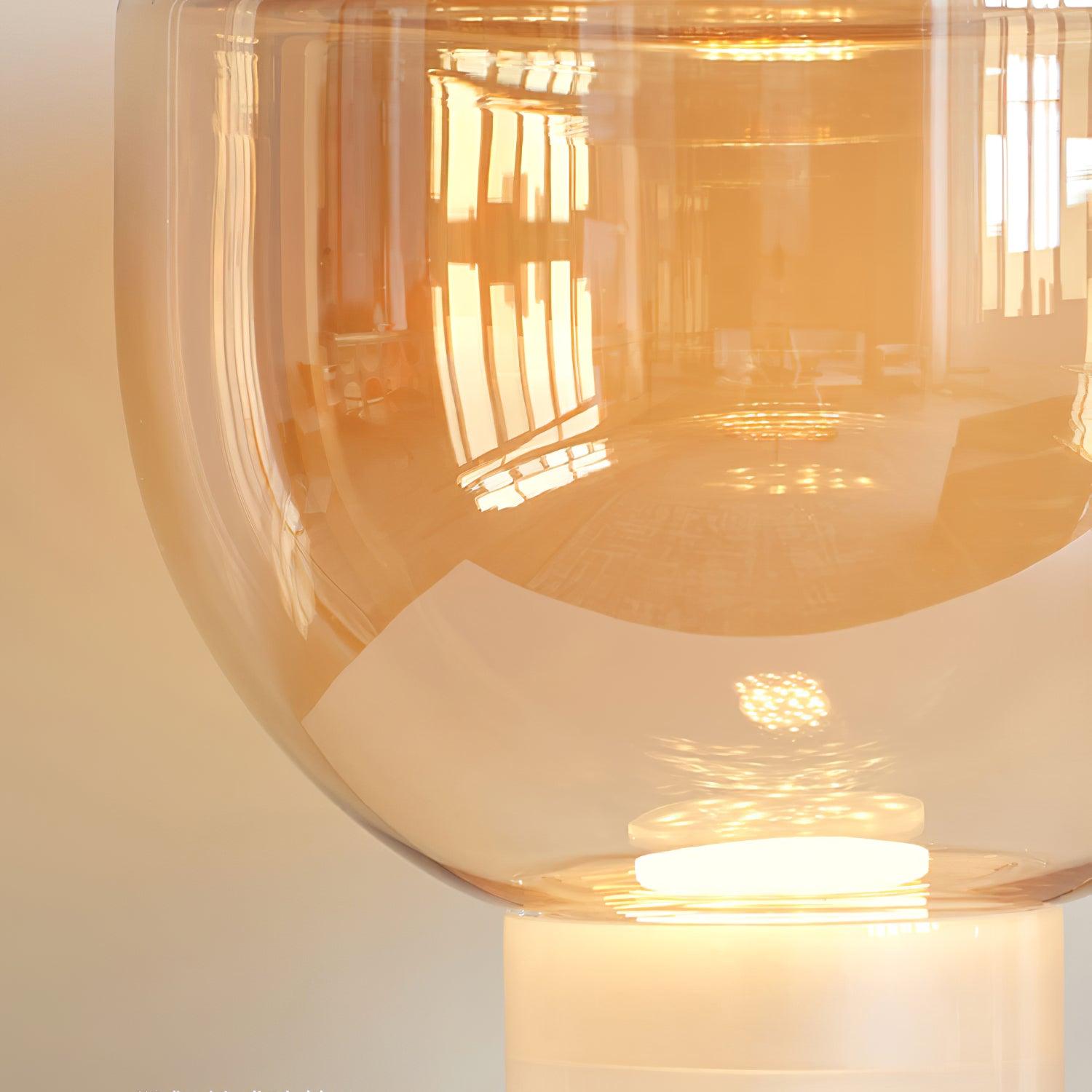 Cavm Glass Elegant Table Lamp-Neutral Decor