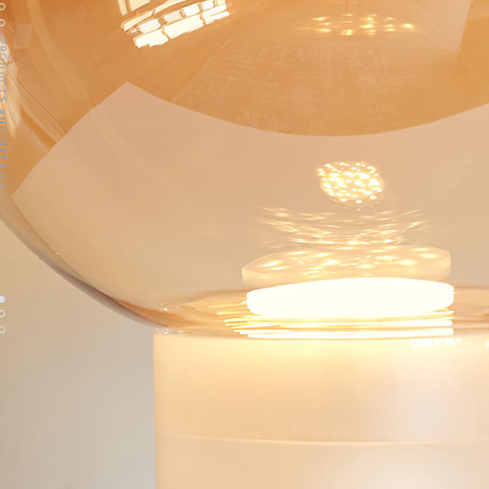 Cavm Glass Elegant Table Lamp-Neutral Decor
