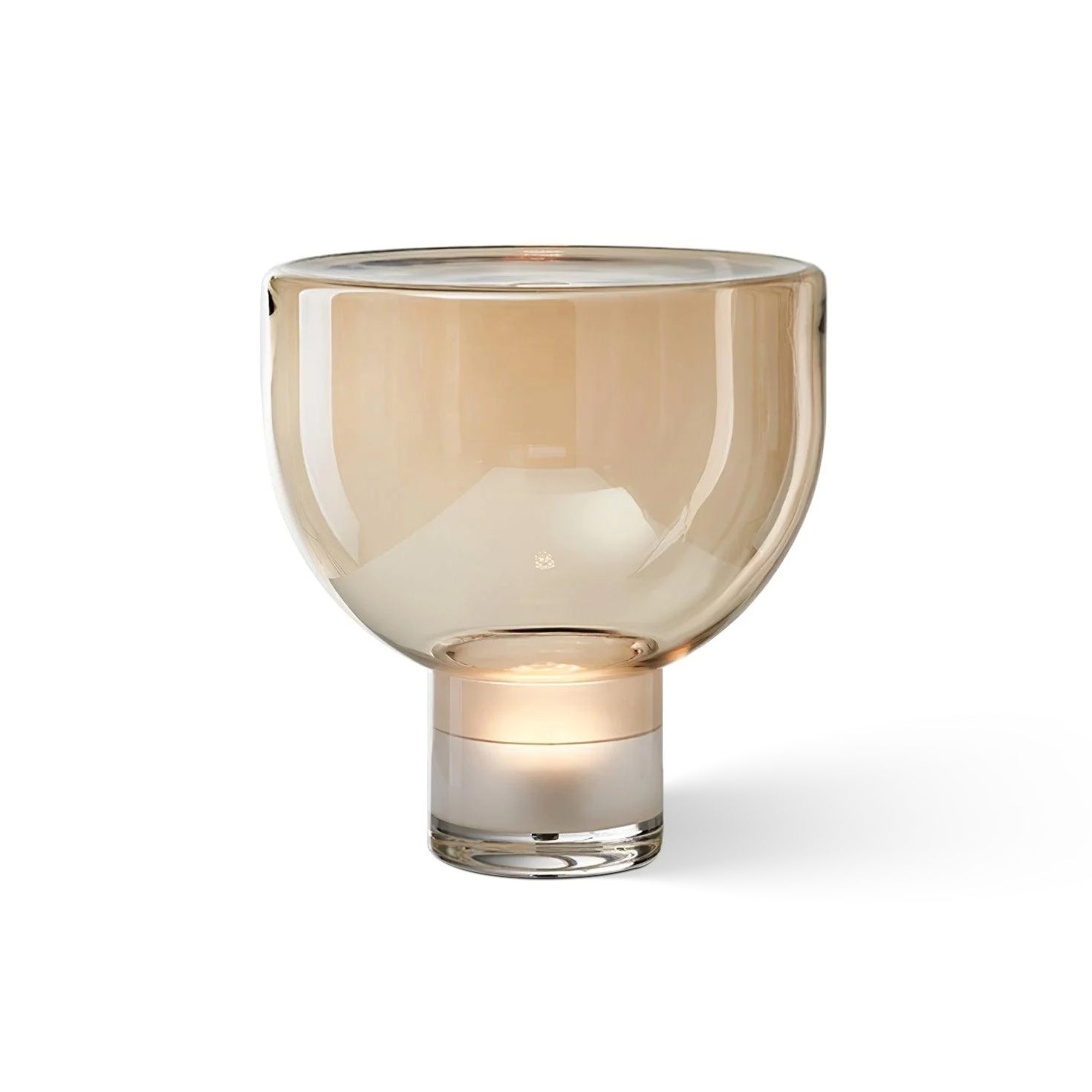 Cavm Glass Elegant Table Lamp-Neutral Decor