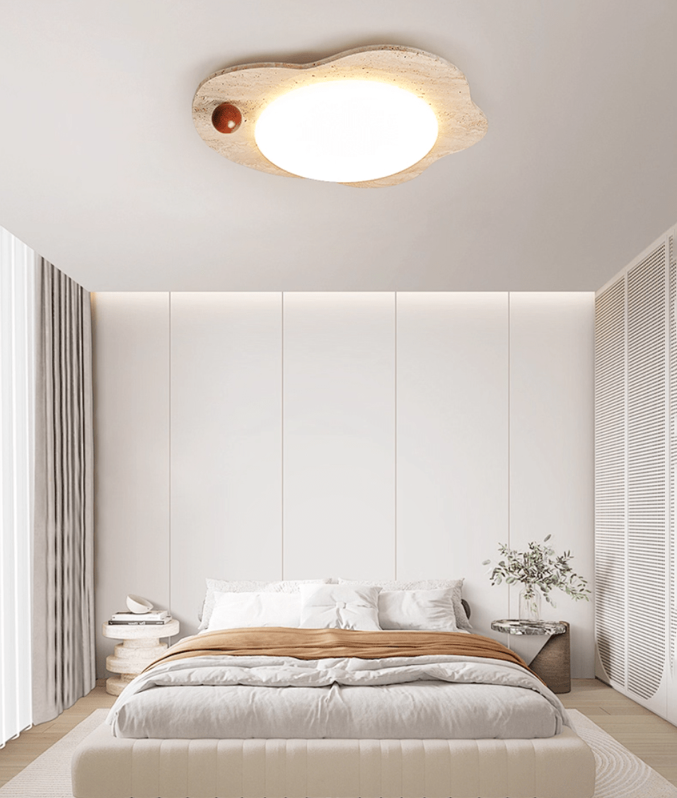 Aeolian Bloom Ceiling Light-Neutral Decor