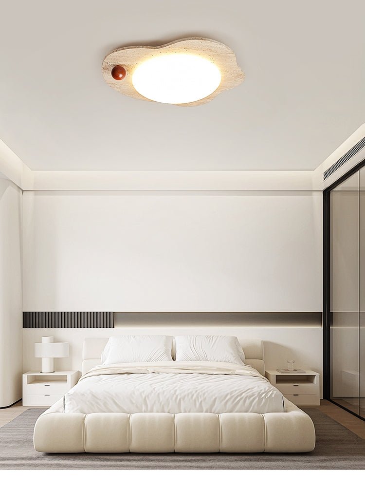 Aeolian Bloom Ceiling Light-Neutral Decor
